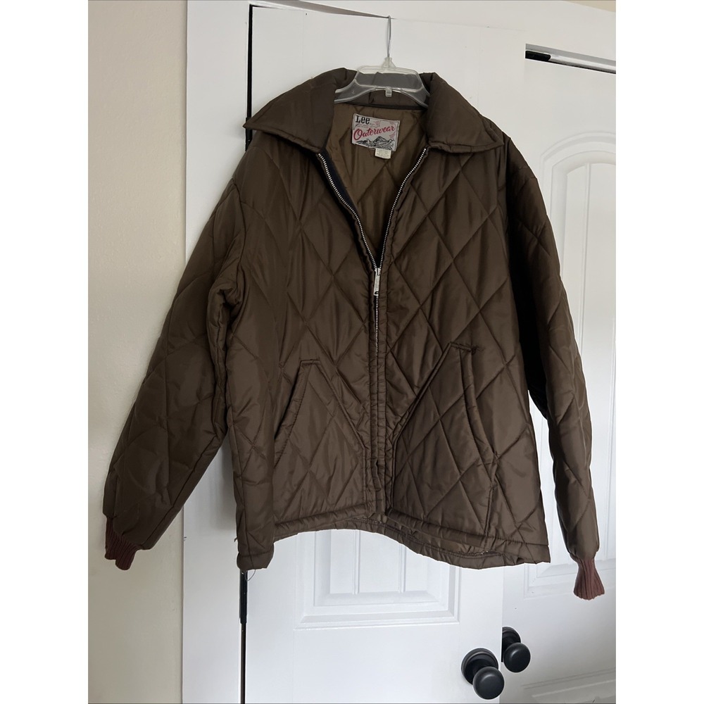Lee Outerwear Vintage Quilted Jacket S/M MADE IN USA!